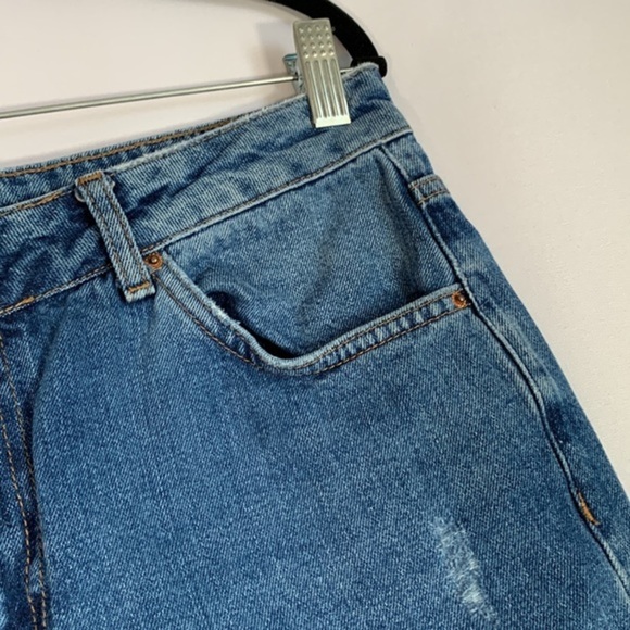 Topshop Moto Blue Skinny Jeans - Picture 4 of 11